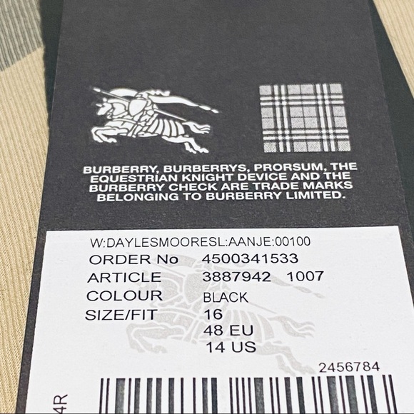 BURBERRY DAYLESMOORE WOOL BLEND COAT - Picture 8 of 13